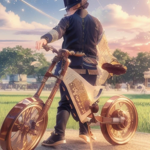 violet evergarden,chopper,biker,biking,bike,bicycle mechanic,bicycle,delivery service,e bike,delivering,riding ban,bicycling,two-wheels,velocipede,bicycle riding,bicycle ride,motorcycle,bike riding,unicycle,two wheels