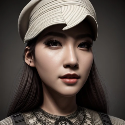 beret,mt seolark,girl wearing hat,songpyeon,brown cap,leather hat,tiffany,digital painting,world digital painting,turtle ship,kimjongilia,portrait background,spy visual,seo,hong,asian conical hat,oriental girl,choi kwang-do,black pearl,uji,Common,Common,Natural,Common,Common,Natural,Common,Common,Natural