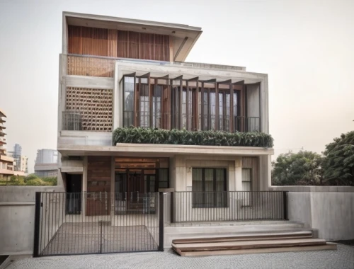 modern house,residential house,cubic house,modern architecture,wooden facade,timber house,wooden house,dunes house,two story house,cube house,residential,build by mirza golam pir,archidaily,core renovation,block balcony,mid century house,eco-construction,iranian architecture,private house,house front,Architecture,General,Modern,Natural Sustainability,Architecture,General,Modern,Natural Sustainability