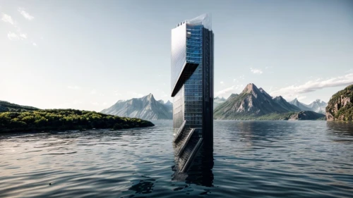 obelisk,monolith,monolithic part of the waters,charge point,cube stilt houses,cube sea,water dispenser,pc tower,futuristic architecture,floating over lake,monument protection,k13 submarine memorial park,electric tower,the skyscraper,environmental art,water wall,standup paddleboarding,protected monument,elphi,skyscraper,Architecture,General,Futurism,Futuristic 9,Architecture,General,Futurism,Futuristic 9