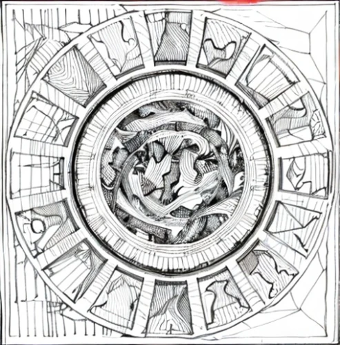 cd cover,wind rose,zodiac,sundial,clock face,compass rose,sun dial,bearing compass,dharma wheel,time spiral,armillary sphere,compass direction,planisphere,astronomical clock,taraxum,ship's wheel,glass signs of the zodiac,horoscope libra,yantra,seven sorrows