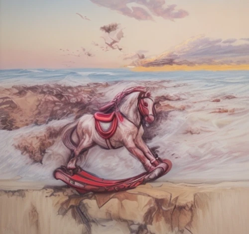 carousel horse,khokhloma painting,cave of altamira,saluki,indigenous painting,painted horse,surrealism,two-humped camel,galgo español,el mar,greyhound,greater flamingo,man and horses,bay horses,two-horses,horse herder,hare coursing,arabian horses,arabian horse,horse running