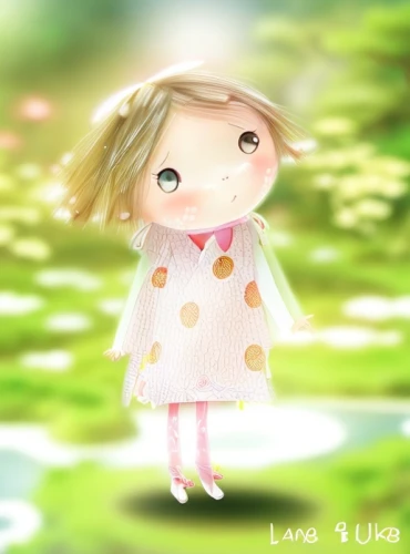 little girl fairy,linden blossom,lily pads,spring leaf background,lily pond,springtime background,water lily,lily pad,water lilly,little girl,lilly of the valley,girl with tree,cute cartoon image,tumbling doll,girl in a long,lilly pond,garden fairy,forest clover,spring background,linen heart,Game&Anime,Manga Characters,Wabi-sabi,Game&Anime,Manga Characters,Wabi-sabi