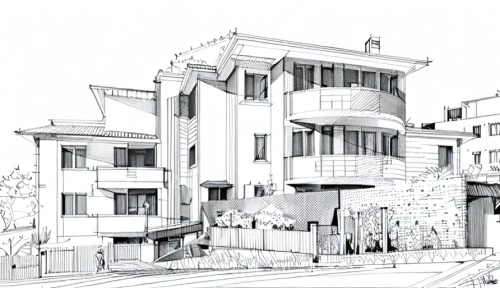house drawing,habitat 67,residential house,apartment house,kirrarchitecture,houses clipart,apartment building,multistoreyed,an apartment,house with caryatids,residential,athens art school,two story house,apartment block,arhitecture,townhouses,palace of knossos,apartment complex,apartments,architectural