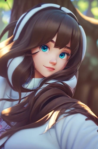 background bokeh,honmei choco,kosmea,3d rendered,anime 3d,bokeh effect,ephedra,whitey,3d render,3d model,portrait background,anime girl,b3d,maya,hinata,material test,bokeh,cg artwork,forest background,gentiana,Common,Common,Cartoon,Common,Common,Cartoon