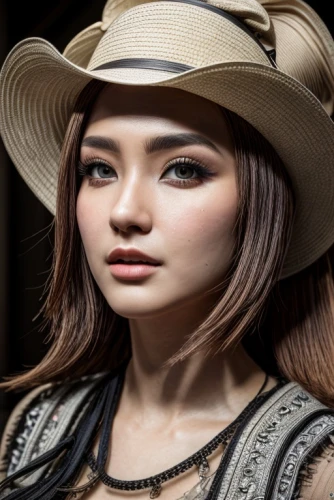 realdoll,doll's facial features,female doll,fashion dolls,girl wearing hat,fashion doll,female model,model train figure,the hat-female,wooden mannequin,sex doll,artificial hair integrations,model doll,leather hat,women's accessories,asian conical hat,brown hat,natural cosmetic,vietnamese woman,artist's mannequin,Common,Common,Natural,Common,Common,Natural