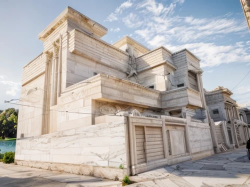 egyptian temple,marble palace,greek temple,palace of knossos,mortuary temple,celsus library,ancient greek temple,qasr al watan,athens art school,temple of diana,karnak,fori imperiali,pallas athene fountain,qasr al kharrana,qasr amra,alabaster mosque,temple of hercules,the parthenon,byzantine museum,athens,Architecture,General,Transitional,Spanish Neoclassicism,Architecture,General,Transitional,Spanish Neoclassicism