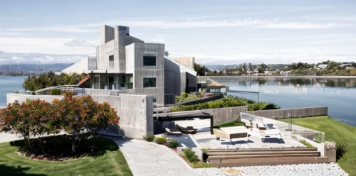 house by the water,house with lake,cube stilt houses,dunes house,modern architecture,lago grey,modern house,lake view,habitat 67,concrete ship,luxury property,exposed concrete,bendemeer estates,archidaily,concrete construction,cubic house,cube house,pool house,contemporary,inverted cottage,Architecture,General,Modern,Mid-Century Modern,Architecture,General,Modern,Mid-Century Modern