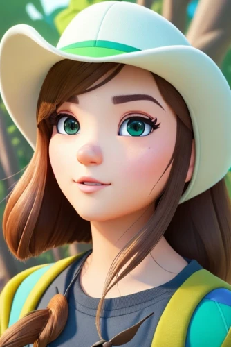 scout,witch's hat icon,agnes,countrygirl,park ranger,ranger,farmer,farm girl,edit icon,natural cosmetic,tara,kosmea,maya,cosmetic,growth icon,farm pack,the hat-female,girl wearing hat,portrait background,tiana,Common,Common,Cartoon,Common,Common,Cartoon