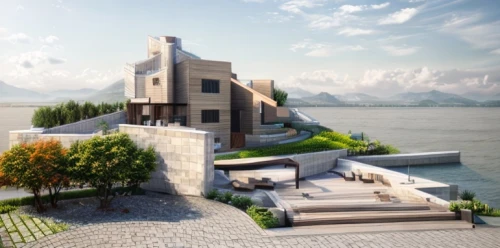 house by the water,habitat 67,dunes house,house with lake,chinese architecture,roof landscape,concrete ship,asian architecture,danyang eight scenic,riva del garda,concrete plant,roof garden,suzhou,luxury property,cube stilt houses,lake lucerne region,roof terrace,exposed concrete,concrete construction,archidaily,Architecture,General,Masterpiece,Vernacular Modernism,Architecture,General,Masterpiece,Vernacular Modernism