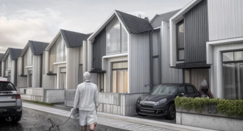 new housing development,townhouses,icelandic houses,prefabricated buildings,cube stilt houses,cubic house,residential,housing,3d rendering,cube house,row of houses,reykjavik,wooden houses,residential house,archidaily,kirrarchitecture,residential area,apartments,metal cladding,housebuilding,Architecture,General,Nordic,Nordic Functionalism,Architecture,General,Nordic,Nordic Functionalism