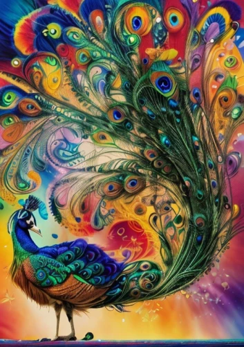 colorful tree of life,peacock,colorful birds,fairy peacock,psychedelic art,bird painting,color feathers,ornamental bird,glass painting,an ornamental bird,peacock eye,psychedelic,watercolor bird,blue peacock,feathers bird,peacock feathers,colorful spiral,peacocks carnation,male peacock,phoenix rooster,Common,Common,Film,Common,Common,Film