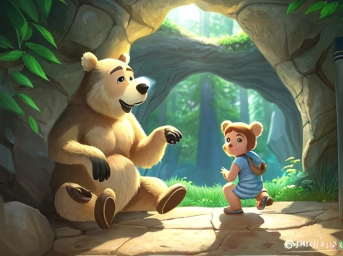 children's background,little bear,cute bear,scandia bear,cute cartoon image,baby and teddy,kids illustration,cartoon forest,the bears,bear teddy,bear guardian,woodland animals,grizzlies,bears,forest animals,bear,cute cartoon character,cub,bear cubs,happy children playing in the forest,Game&Anime,Pixar 3D,Pixar 3D,Game&Anime,Pixar 3D,Pixar 3D