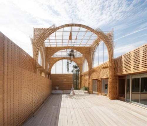 timber house,school design,wooden facade,daylighting,archidaily,wooden construction,wood structure,eco-construction,wooden roof,frame house,pergola,caravanserai,outdoor structure,kirrarchitecture,folding roof,straw roofing,laminated wood,soumaya museum,building honeycomb,wooden frame construction,Architecture,General,Masterpiece,Humanitarian Modernism,Architecture,General,Masterpiece,Humanitarian Modernism