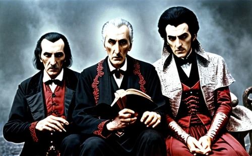 vampires,dracula,count,dead treble,mafia,gothic portrait,vamps,the men,the dawn family,franz ferdinand,chess men,the three wise men,background image,three wise men,gentleman icons,orchesta,men sitting,group of people,gesneriad family,cd cover