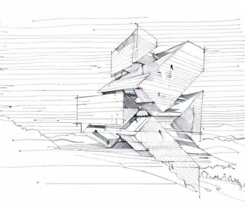 house drawing,frame drawing,kirrarchitecture,archidaily,sheet drawing,line drawing,cubic house,architect plan,squared paper,isometric,spatial,orthographic,reinforced concrete,architect,arhitecture,wireframe,wireframe graphics,multi-story structure,architecture,forms