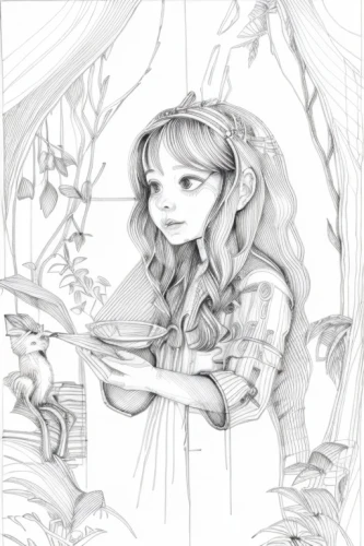 violin woman,art bard,fae,violin player,fairy tale character,playing the violin,woman playing violin,violin,violinist,pianist,dulcimer,carousel,faerie,fiddle,hand-drawn illustration,flautist,the snow queen,illustrator,girl drawing,lineart