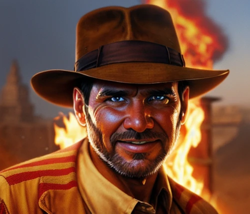 indiana jones,fire artist,fire background,fire master,steam icon,png image,sheriff,pilgrim,wild west,lucus burns,brown hat,vendor,inferno,rome 2,sombrero mist,flame of fire,fire land,deacon,free fire,game illustration,Realistic,Foods,Tandoori Chicken