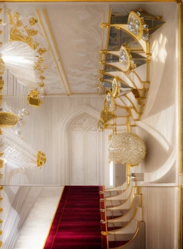 theater curtain,staircase,theater curtains,theatre curtains,royal interior,interior decoration,winding staircase,circular staircase,outside staircase,ballroom,theater stage,gold ornaments,ornate room,stage curtain,interior decor,gold stucco frame,gold wall,rococo,art deco,grand piano,Product Design,Jewelry Design,Europe,Statement Glam