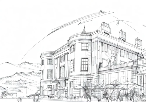gleneagles hotel,house drawing,balmoral hotel,athenaeum,philharmonic hall,line drawing,facade painting,hand-drawn illustration,grand hotel,athens art school,bad ems,villa balbianello,kylemore abbey,casa fuster hotel,croydon facelift,drawing course,the white house,peabody institute,konzerthaus berlin,pencils