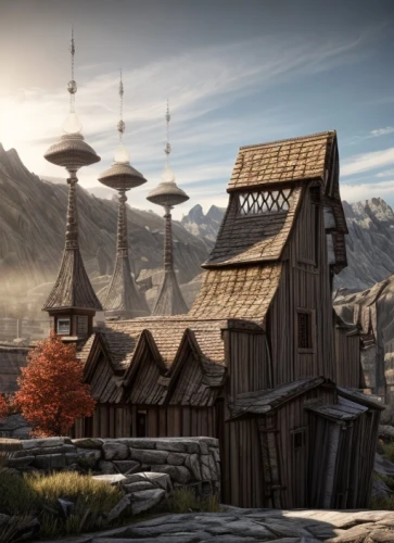 mountain settlement,skyrim,alpine village,aurora village,kadala,knight village,wooden houses,northrend,house roofs,witcher,escher village,thermokarst,zermatt,mountain village,scherhaufa,peter-pavel's fortress,castle iron market,kings landing,citadel,mountain huts,Common,Common,Natural