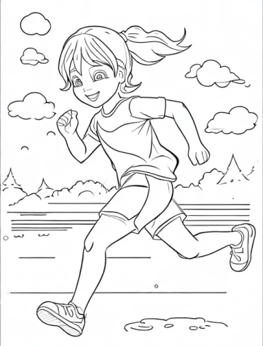 little girl running,female runner,coloring page,running,coloring pages,free running,coloring pages kids,aerobic exercise,sports exercise,running fast,jogging,kayano,middle-distance running,flying girl,run uphill,long-distance running,runner,sprint woman,to run,racewalking
