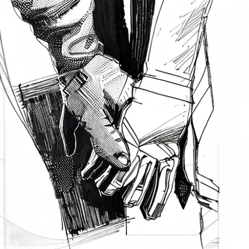 drawing of hand,pencils,foreshortening,mono-line line art,hand with brush,working hands,folded hands,hands,hand drawing,working hand,holding a gun,grip,mono line art,hand-drawn illustration,line-art,batting glove,gesture,old hands,gloves,male poses for drawing