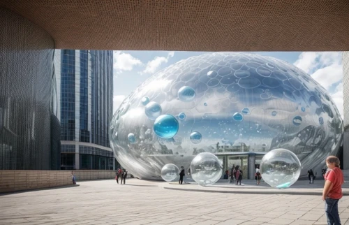 giant soap bubble,glass balls,glass sphere,big marbles,glass ball,ball cube,spheres,water cube,mirror ball,quarantine bubble,the dubai mall entrance,swiss ball,ball-shaped,spherical,prism ball,spherical image,sky space concept,silver balls,crystal ball,toronto city hall