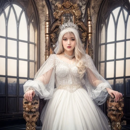 white rose snow queen,bridal clothing,the snow queen,bridal,bridal dress,wedding dress,cinderella,silver wedding,suit of the snow maiden,blonde in wedding dress,bride,wedding dresses,white winter dress,fairy tale character,white lady,wedding gown,ice queen,tiara,sun bride,a princess,Common,Common,Photography