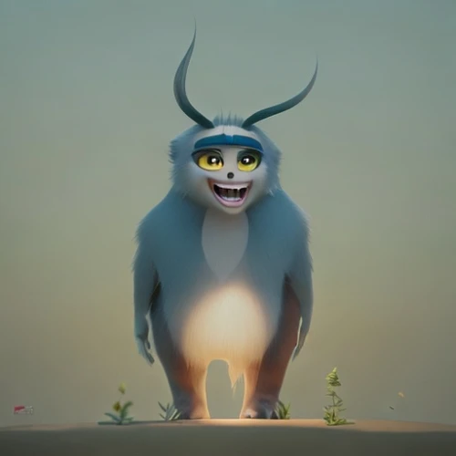 madagascar,krampus,bazlama,ori-pei,donkey,yeti,olaf,scandia gnome,fairy penguin,cgi,emperor penguin,knuffig,gnome,lampenpuzergras,capricorn,lama,ogre,child monster,llama,the face of god,Game&Anime,Pixar 3D,Pixar 3D