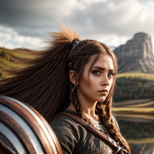 female warrior,celtic queen,warrior woman,valerian,viking,inner mongolian beauty,dacia,girl in a historic way,vikings,full hd wallpaper,native american,athena,mara,germanic tribes,fantasy woman,rapunzel,inka,elven,heroic fantasy,american indian,Common,Common,Natural