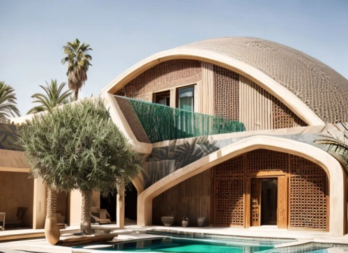 dunes house,iranian architecture,roof domes,persian architecture,islamic architectural,riad,pool house,archidaily,jewelry（architecture）,futuristic architecture,modern architecture,mid century house,house shape,geometric style,cubic house,luxury property,holiday villa,cooling house,mid century modern,casa fuster hotel,Architecture,General,Modern,Modern Egyptian