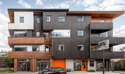 cubic house,modern architecture,wooden facade,corten steel,metal cladding,timber house,mixed-use,kirrarchitecture,residential,two story house,eco-construction,apartment building,shared apartment,modern house,half-timbered,smart house,apartment house,arhitecture,apartment complex,an apartment,Architecture,General,Nordic,Nordic Postmodernism