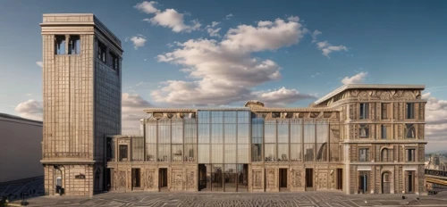 glass facade,the palace of culture,cathedral of modena,athens art school,kirrarchitecture,glass facades,palais de chaillot,monastery of santa maria delle grazie,stalin skyscraper,philharmonic hall,konzerthaus berlin,glass building,renaissance tower,santa maria degli angeli,stalinist skyscraper,metropolis,chilehaus,skyscapers,the lviv opera house,stuttgart,Architecture,General,Classic,Italian Baroque