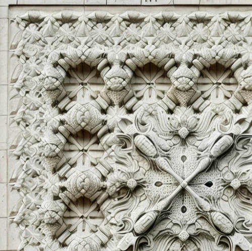 entablature,architectural detail,facade panels,panel,wall panel,stonework,floral ornament,details architecture,art deco ornament,carved wall,openwork,patterned wood decoration,stucco frame,mouldings,frame ornaments,detail,motifs of blue stars,lattice window,wooden facade,ornament