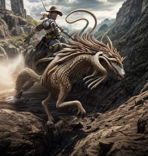 western riding,capricorn,argali,bighorn,bighorn ram,alpine ibex,ranger,fantasy picture,the zodiac sign taurus,guards of the canyon,heroic fantasy,mouflon,goat-antelope,fantasy art,dall's sheep,buckskin,mountain sheep,kurai steppe,the spirit of the mountains,dragon of earth,Common,Common,Natural