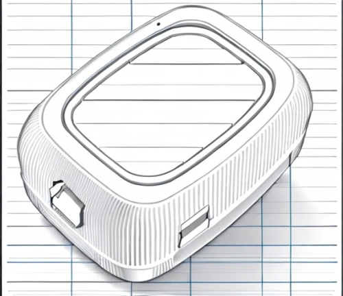 storage adapter,butter dish,carrying case,gps case,battery icon,computer case,electrical clamp connector,metal container,rectangular components,paper-clip,base plate,battery pressur mat,external hard drive,ballot box,roll tape measure,battery cell,napkin holder,automotive piston,square tubing,box-sealing tape,Design Sketch,Design Sketch,Hand-drawn Line Art