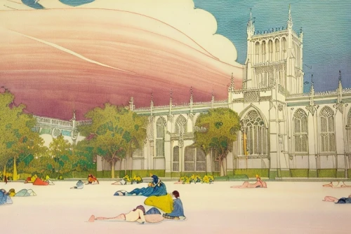 snow scene,church painting,skating rink,cosmos field,zeppelins,evangelion,snowhotel,snow slope,1982,coventry,amusement park,fantasy city,sky city,ice rink,ice skating,glory of the snow,musical dome,concorde,snow landscape,panoramical