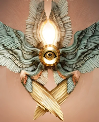 horus,garuda,archangel,all seeing eye,freemason,argus,the archangel,esoteric symbol,eagle head,freemasonry,caduceus,third eye,angelology,harpy,atlas moth,totem,phoenix,prophet,pharaonic,uriel