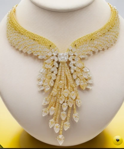 bridal jewelry,pearl necklace,diadem,bridal accessory,gold filigree,drusy,gold ornaments,collar,necklace,jewelry florets,pearl necklaces,gold diamond,gold jewelry,embellishments,jewelry manufacturing,jewellery,necklace with winged heart,jewelries,embellishment,bahraini gold,Product Design,Jewelry Design,Europe,Statement Luxe