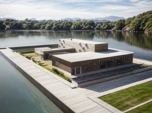 house with lake,malopolska breakthrough vistula,house by the water,house hevelius,boat house,archidaily,boathouse,chancellery,egyptian temple,dunes house,hydropower plant,autostadt wolfsburg,lake view,luxury property,sunken church,summer house,houseboat,concrete ship,aare,modern architecture,Architecture,General,Modern,Mid-Century Modern