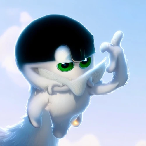 ori-pei,cloud mushroom,knuffig,whitey,nimbus,kosmea,olaf,mow,mascot,kung,eyup,penguin enemy,banjo bolt,burmilla,rupee,lemur,the mascot,snowball,sakko,kung fu,Game&Anime,Pixar 3D,Pixar 3D