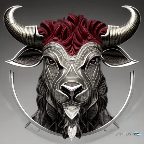 bulls,tribal bull,horoscope taurus,taurus,the zodiac sign taurus,ram,bull,minotaur,buffalo,gnu,rams,cow horned head,ox,bison,cow icon,aries,bos taurus,capricorn,zodiac sign leo,bulls eye,Product Design,Jewelry Design,Europe,Minimalist Modern