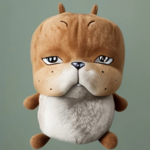 stuffed toy,pubg mascot,plush figure,toy bulldog,stuff toy,3d teddy,stuffed animal,knuffig,plush toy,studio ghibli,gopher,potato character,soft toy,plush bear,wind-up toy,anthropomorphized animals,my neighbor totoro,toy dog,alpaca,dog toy