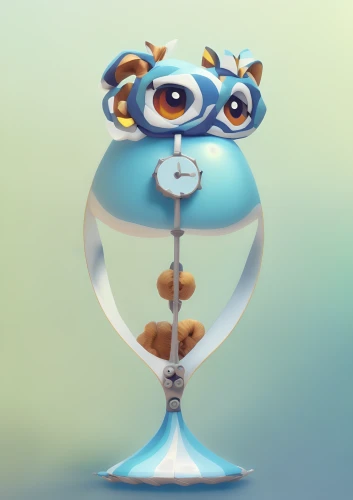 tea cup fella,orrery,reading owl,frog figure,3d model,gumball machine,goblet,gyroscope,3d figure,crystal ball,dormouse,armillary sphere,hamster wheel,3d render,balancing,goblet drum,watchmaker,boobook owl,animal figure,stylized macaron