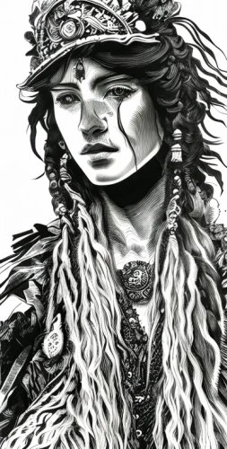 bran,fashion illustration,charcoal drawing,the hat of the woman,fantasy portrait,gyro,hatter,charcoal pencil,victorian lady,digital drawing,warrior woman,charcoal,woman portrait,woman's hat,pencil art,crocodile woman,illustrator,woman of straw,pen drawing,ranger,Art sketch,Art sketch,Decorative