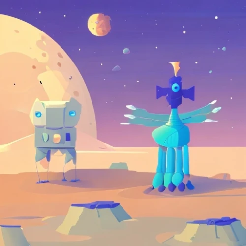 desert fox,moon rover,asterales,lunar,blu,nebula guardian,sand fox,barren,indigo,desert background,blue-winged wasteland insect,low poly,desert,low-poly,astral traveler,ice planet,owl background,space glider,spacescraft,alien planet,Game&Anime,Doodle,Fairy Tales