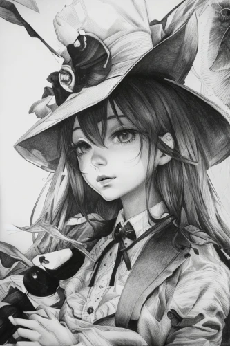 hatter,witch's hat icon,halloween witch,witch's hat,witch hat,witch,scarecrow,grayscale,witch broom,alice,hat,alice in wonderland,halloween banner,witch ban,witches,witches' hats,black hat,marie leaf,gyro,pointed hat,Art sketch,Art sketch,Ultra Realistic