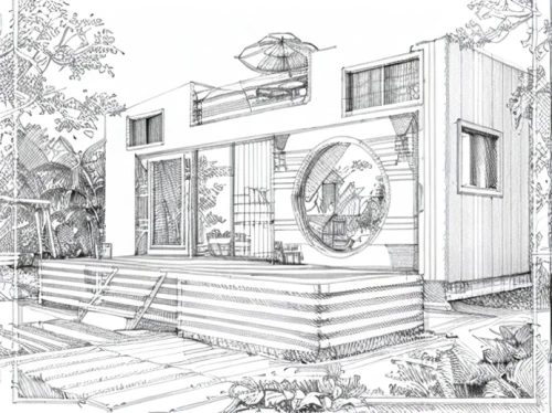 house drawing,coloring page,garden elevation,architect plan,summer house,houses clipart,garden shed,garden design sydney,pencil drawings,hand-drawn illustration,camera illustration,aqua studio,mono-line line art,archidaily,beach house,frame house,house shape,line-art,cd cover,garden buildings