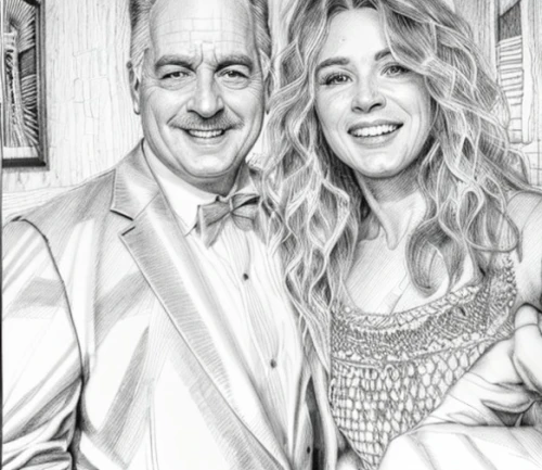 father and daughter,singer and actress,beautiful couple,father daughter,mr and mrs,mom and dad,happy couple,wedding couple,wedding icons,old couple,artists of stars,mother and father,man and wife,husband and wife,black and white photo,hollyoaks,wedding photo,custom portrait,silver wedding,pencil drawing,Art sketch,Art sketch,Ultra Realistic